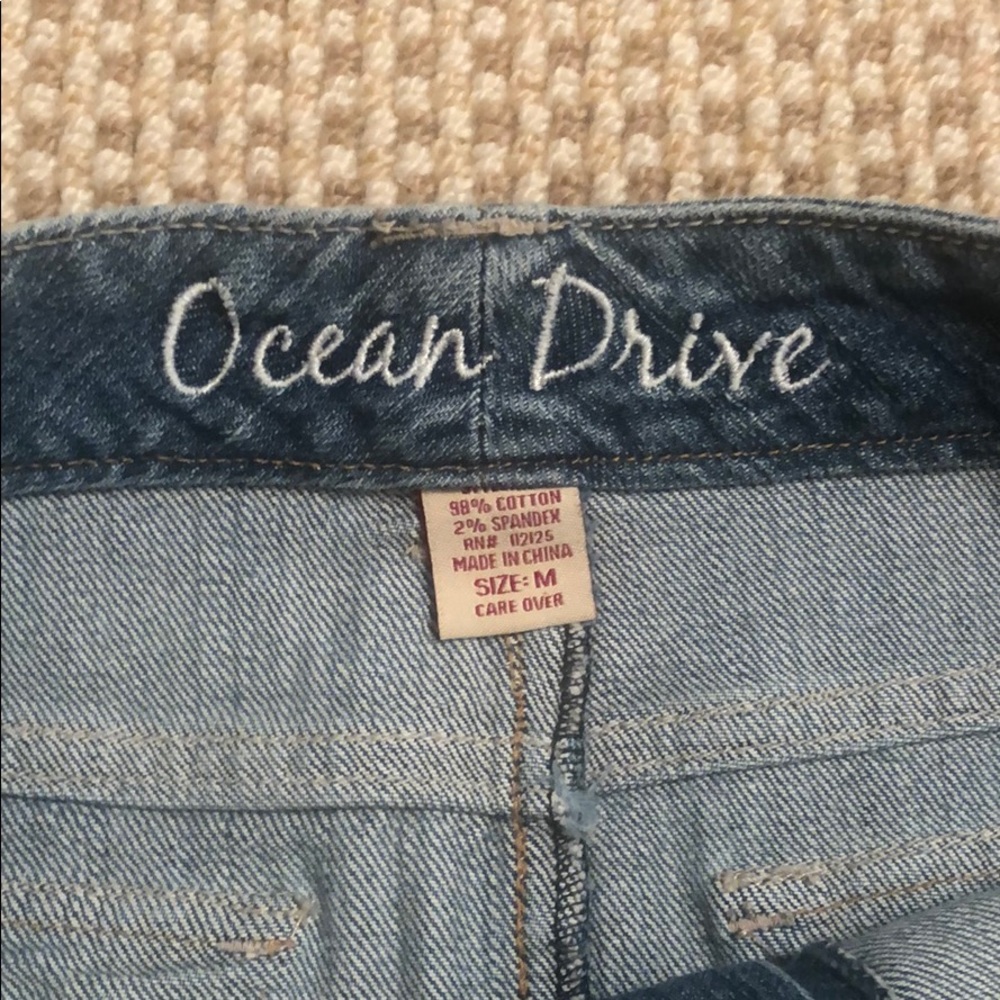 Ocean Drive Denim Mini Skirt - Picture 4 of 6